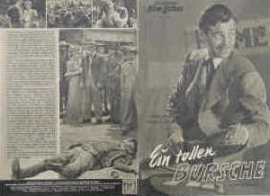 Ein toller Bursche ( Honky Tonk ).  Illustrierte Film-Bühne Nr. 535, München ( 1949 ).  Regie: Jack Conway. Musik: Franz Waxman. Mit Clark Gable, Lana Turner, Frank Morgan, Claire Trevor