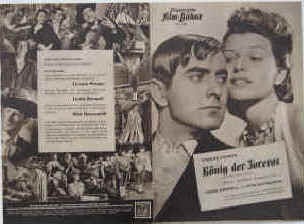 König der Toreros ( Blood and Sand ).  Illustrierte Film-Bühne Nr. 763, München ( 1950 ). 4 Seiten mit Fotos in Kupfertiefdruck. Regie: Rouben Mamoulian. Mit Tyrone Power, Linda Darnell, Rita Hayworth