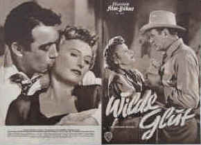 Wilde Glut ( Blutiger Süden ). Originaltitel: Blowing Wild.  Illustrierte Film-Bühne Nr. 2359, München ( 1954 ). 4 Seiten mit Fotos in Kupfertiefdruck. Regie: Hugo Fregonese. Musik: Dimitri Tiomkin. Mit Gary Cooper, Barbara Stanwyck, Ruth Roman, Anthony Quinn