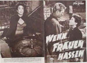 Wenn Frauen hassen ( Johnny Guitar, gejagt, gehaßt, gefürchtet ). Western-Film Illustrierte Film-Bühne Nr. 2378, München ( 1954 ). 4 Seiten mit Fotos in Kupfertiefdruck. Regie: Nicholas Ray. Musik: Victor Young. Mit Joan Crawford, Sterling Hayden, Mercedes McCambridge. Scott Brady