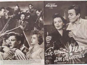 Ein neuer Stern am Himmel ( A Star is Born ).  Illustrierte Film-Bühne Nr. 2636, München ( 1954 ). Regie: George Cukor. Mit Judy Garland, James Mason, Jack Carson