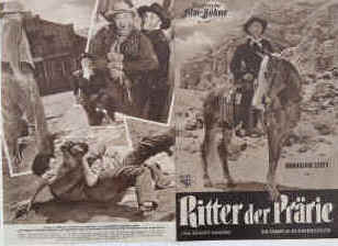 Ritter der Prärie ( The Bounty Hunter ). Western-Film Illustrierte Film-Bühne Nr. 2689, München ( 1954 ). 4 Seiten mit Fotos in Kupfertiefdruck. Regie: Andre de Toth. Mit Randolph Scott, Dolores Dorn, Marie Windsor