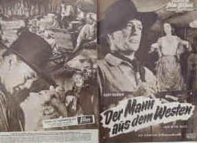 Der Mann aus dem Westen ( Man of the West ). Western-Film Illustrierte Film-Bühne Nr. 4694, München ( 1958 / 1959 ). 4 Seiten mit Fotos in Kupfertiefdruck. Regie: Anthony Mann. Mit Gary Cooper, Julie London