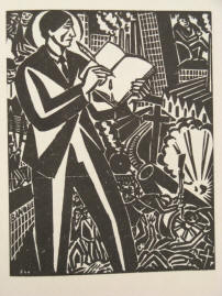 Frans Masereel Les Poètes contre la guerre, Sablier, Genf 1920