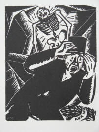 Masereel Holzschnitte gegen den Krieg, Insel-Bücherei Nr. 1086