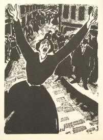 Masereel Holzschnitt Die Mutter