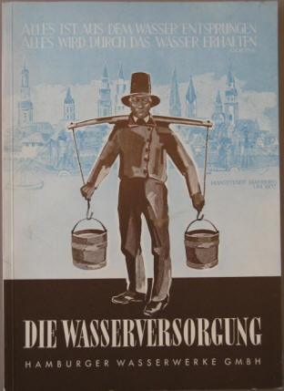 Hamburg Wasserversorgung Pumpwerk Rothenburgsort 1951 von Willi Guschel.