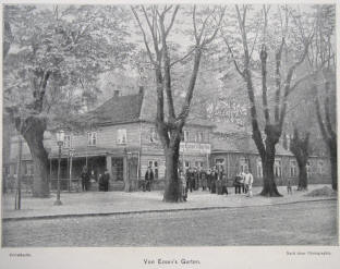 Von Essens-Garten an der Hamburger Straße in Barmbek wurde 1888 abgerissen, 1889 wurde dort der Victoria-Garten gebaut.