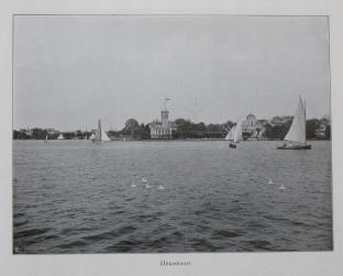 Uhlenhorst an der Alster in Hamburg um 1900