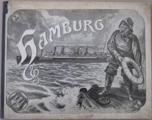 Hamburg Album 1905 von Ernst Roepke und Hermann Tietz Warenhaus. 