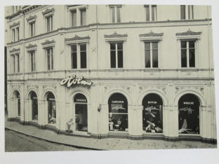 Fotografie des ehemaligen Geschäfts Betten-Holm in Eutin, Am Rosengarten 13.
