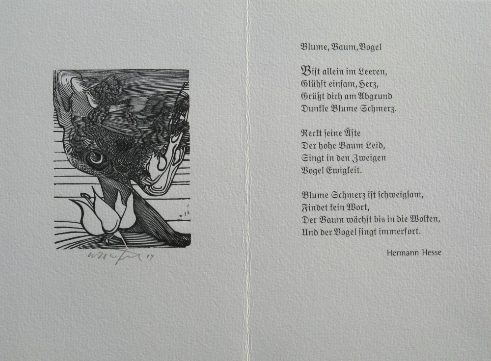 Weitere Künstler zu Hermann Hesse.