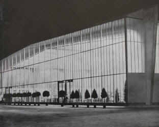 1953 Hamburger Messehalle von IGA Architekten Herbert Sprotte und Peter Neve