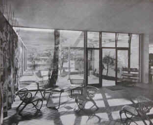 IGA 1953 Büchergarten. Architekt Bernhard Hermkes