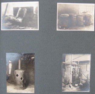 Vier Original-Fotografien von Oscar Kjellberg Elektroden GmbH in Berlin 1921