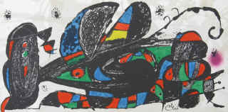 Escultor Joan Miró - Iran, Persien, Perse, Irán, Persia Original lithograph 1974