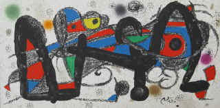 Joan Miró - Portugal  Escultor, litografías originales Poligrafa 1974