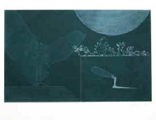  Daniel Argimon: Paleta. Original color etching numbered and signed by Daniel Argimón.