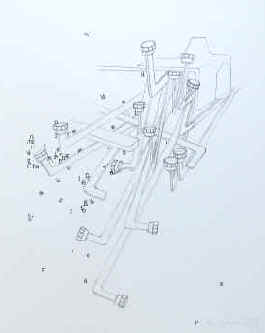 Prof. Heinrich Dilly, - Hardware 1960-1995. Serigraphie von Heinrich Dilly nummeriert und signiert.