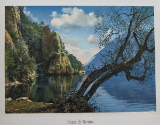 Rocca di Gandria. Lago di Lugano.