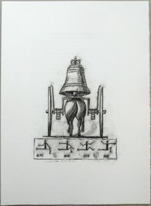 Lithographie Max Ernst: Die Ballade vom Soldaten