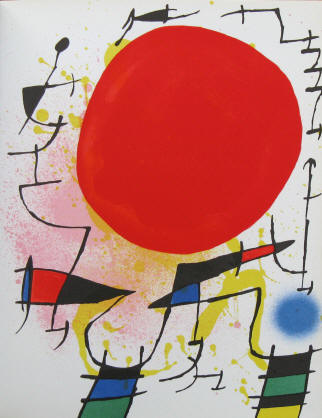Joan Miro - Lithographie III, 1972.  Michel Leiris, Fernand Mourlot.