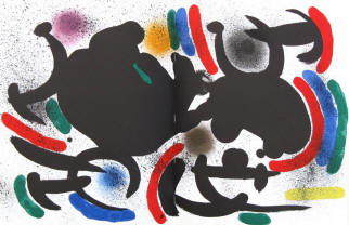 Lithografie VII -  Joan Miro, Michel Leiris, Fernand Mourlot.. Der Lithograph I, Weber, Genf 1972.