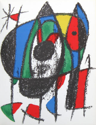 Lithographe V - Joan Miro, Raymond Queneau - Lithographe Vol 2. 1953-1963, Paris, Maeght Editeur 1975.