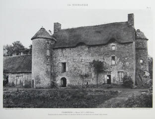 Architecture de Normandie: Cambernon Manoir XV ou XVI Siegle