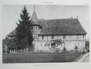 Guerquesalles - Manoir de la Cocardiere Facade 1930.