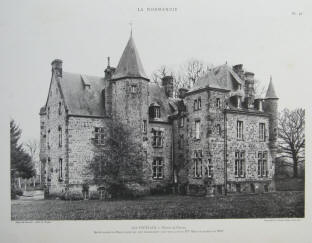 Les Yveteaux - Manoir des Ostieux, Normandie 1931.