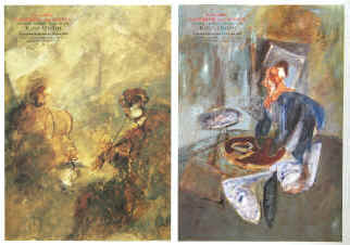 Kiro Urdin signierte Ausstellungsplakate der Galerie Catherine van Notten, Genf 1989.
