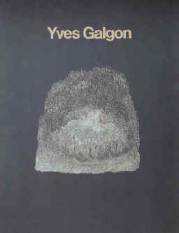 Yves Galgon, geboren 1948, Siebdruck, Original Serigraphie.