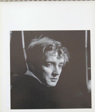 Oskar Werner als Hamlet. Tournee 1958.