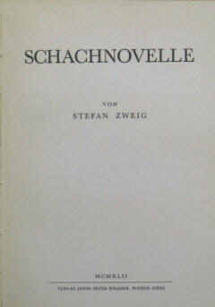 Janos Peter Kramer in Buenos Aires 1942 Schachnovelle Stefan Zweig 