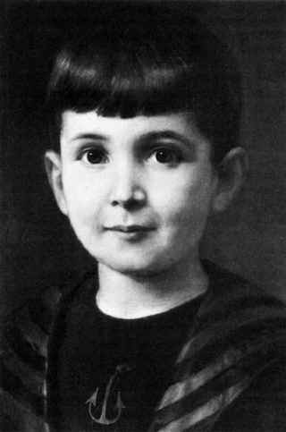 Stefan Zweig 1885 im Alter von 4 Jahren in Wien