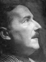 Stefan Zweig Porträt im Profil um 1934