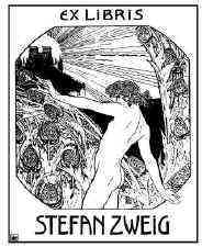 Ex Libris von Stefan Zweig Bibliothek