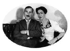 Stefan und Lotte Zweig 1940 in Rio de Janeiro Brasilien