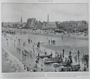 Portobello next to Edinburgh on the southern shore of the Firth of Forth.