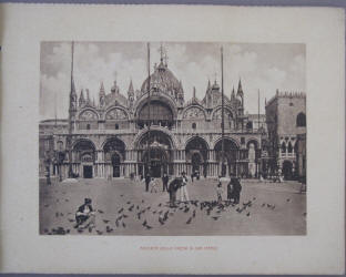 Facciata Della Chiesa die San Marco, Venezia 1900