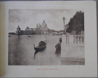Dogana di Mare dal Giardino Reale di Venezia, 1900