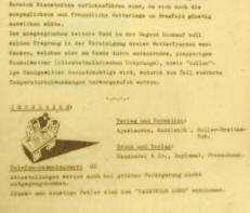 Impressum von "Der Wahre Jacob - Humoristisch-illustrierter Julklappbote", Hamburg 1953