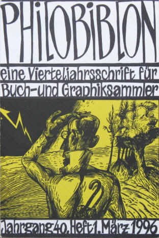 Prof. Karl-Georg Hirsch in Leipzig Einband Gestaltung für Philobiblon 1996