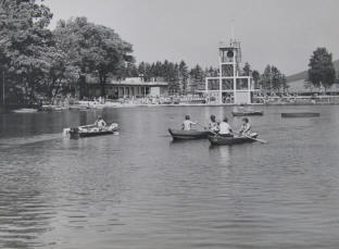 Großschönau. Waldstrandbad. Fotografie Werner Hoffmann, 1973