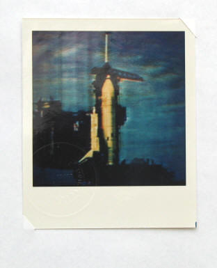 US-artist Emmett Walsh. Postindustrialism Polacopy by Polaroid, hand-signed, numbered and dated by the artist.