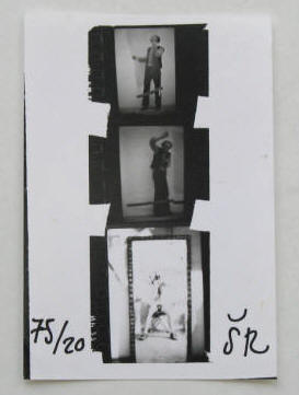 Róbert Šwierkiewicz Pécs, 1942-05-29, artist. Photography size 9,5 x 6,5 cm numbered and signed.